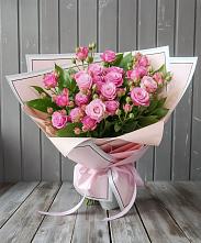 Букет Розовый кустик в Удомле
