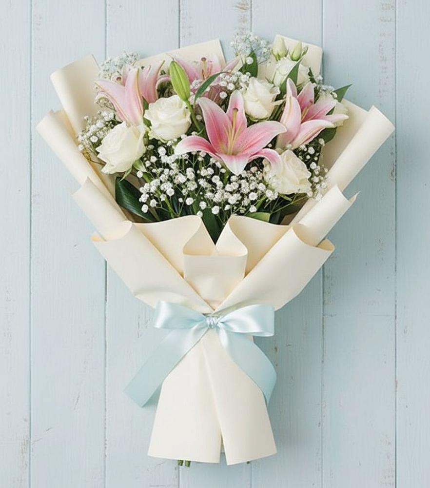 Букет цветов из: Лилии в Удомле