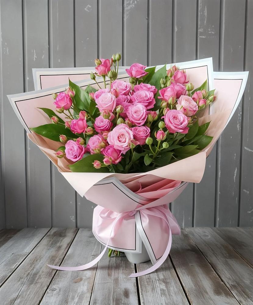 Букет Розовый кустик в Удомле