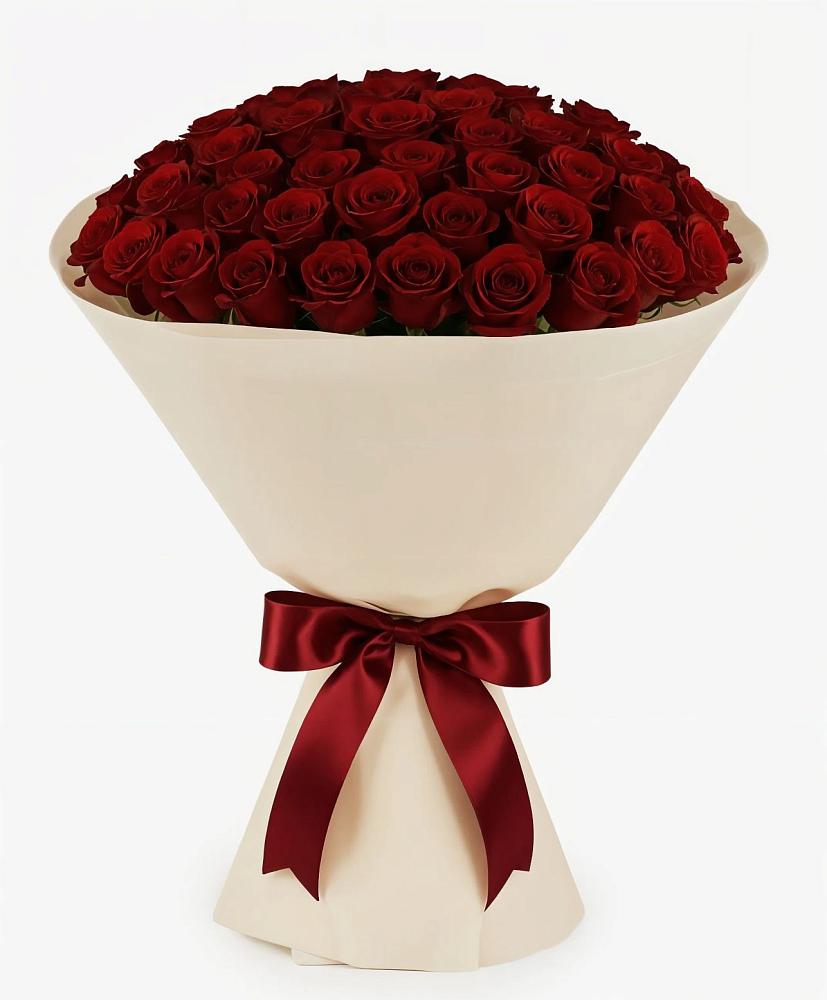 Букет 101 Бордовая роза Блэк Бакарра в Удомле